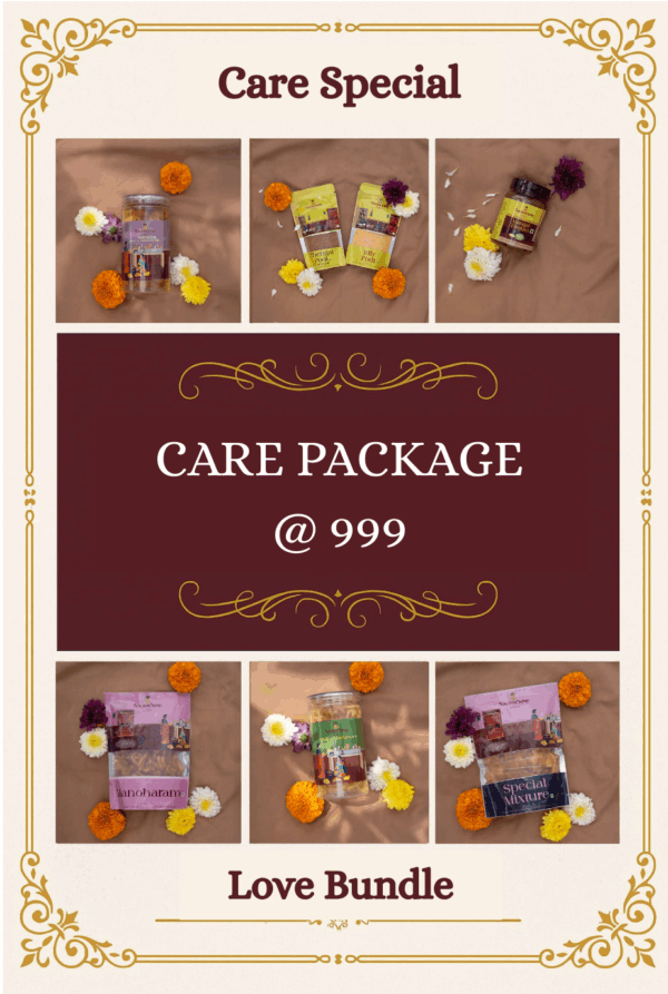 Care Package - A bundle of love, comfort, and care - wrapped just for them.
